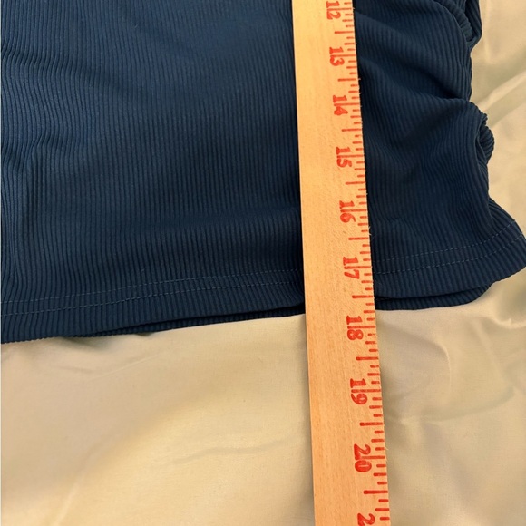 Bitten Women's Navy Sleeveless Muscle Tee - Picture 5 of 8